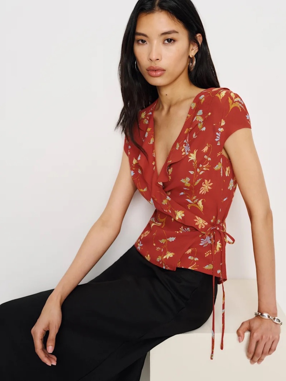REFORMATION Clemence Top In Borsa
